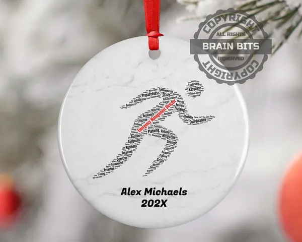 Emergency Management Director Personalized Christmas Ornament